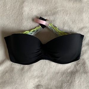 Victoria Secret strapless bandeau 36B bikini top
